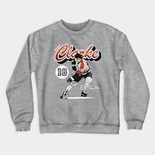 Bobby Clarke Philadelphia Retro Script Crewneck Sweatshirt